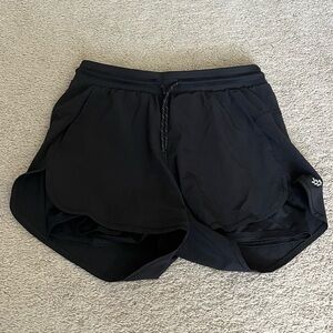 All In Motion black athletic shorts